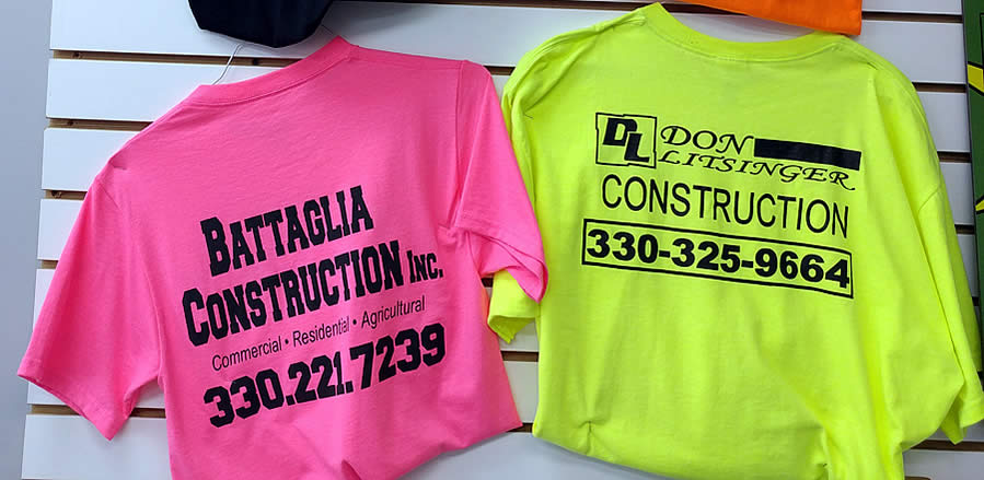 Custom Printed Apparel - Print & Sign Express