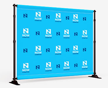 Custom Printed Fabric Backdrop