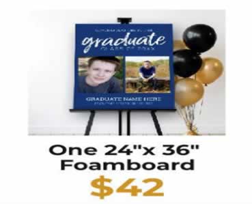 Graduation Custom Printed Foamboards